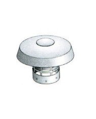 Terminale scarico fumi verticale ff diam.60mm