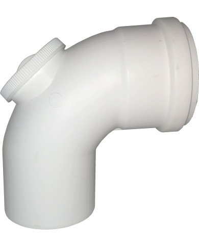 Curva 87° con ispezione d.80