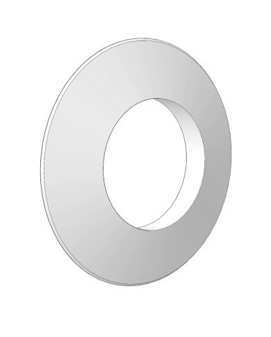 Rosone in EPDM bianco