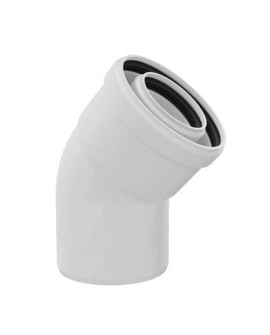 Curva coassiale pp/pp condensazione