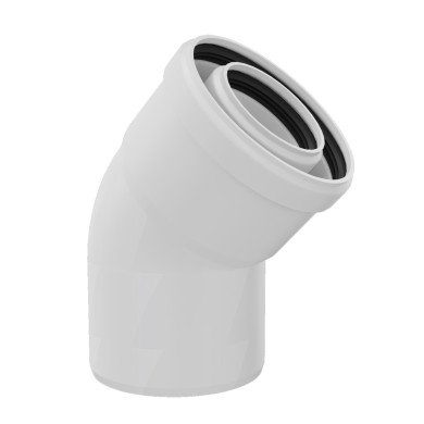 Curva coassiale pp/pp condensazione