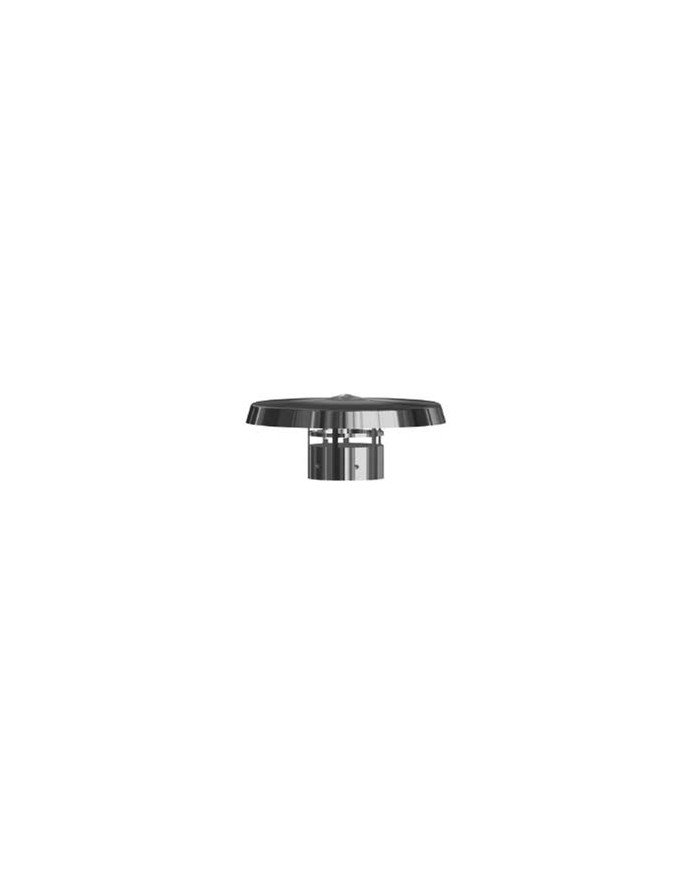 Terminale verticale inox fumi