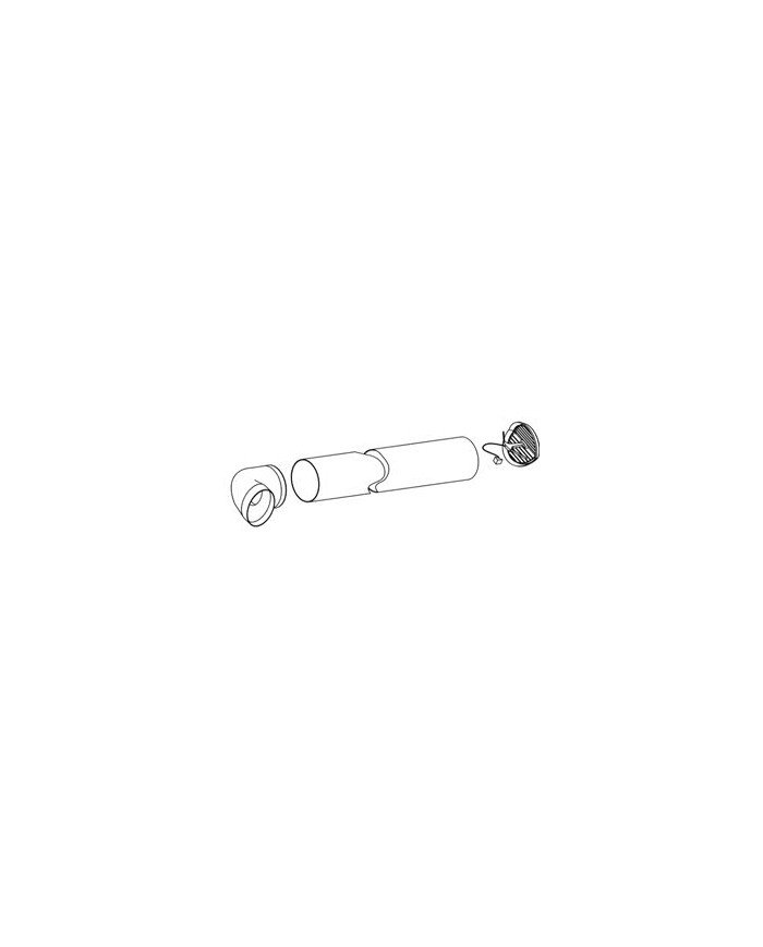 Kit aria per muro 80/110 evo3208092