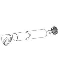 Kit aria per muro 80/110 evo3208092