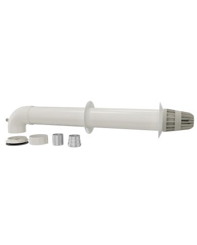 Terminale 20162798 60-100 orizzontale compatibile Lx nox