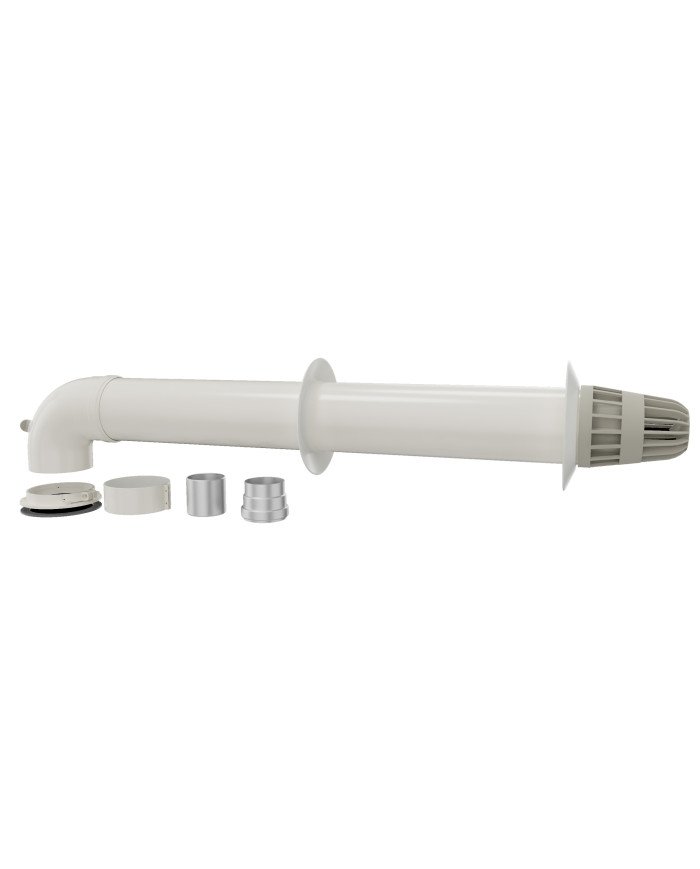 Terminale 20162798 60-100 orizzontale compatibile Lx nox
