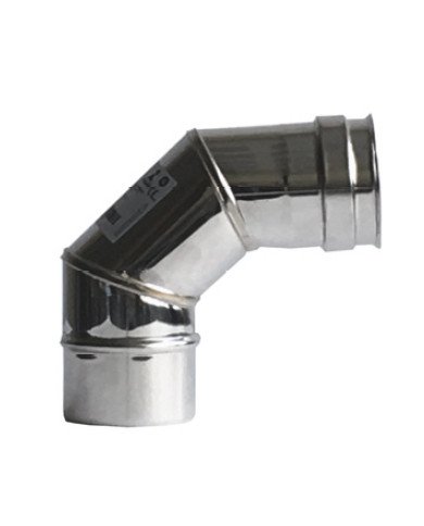 curva 90° inox 304 Monoparete