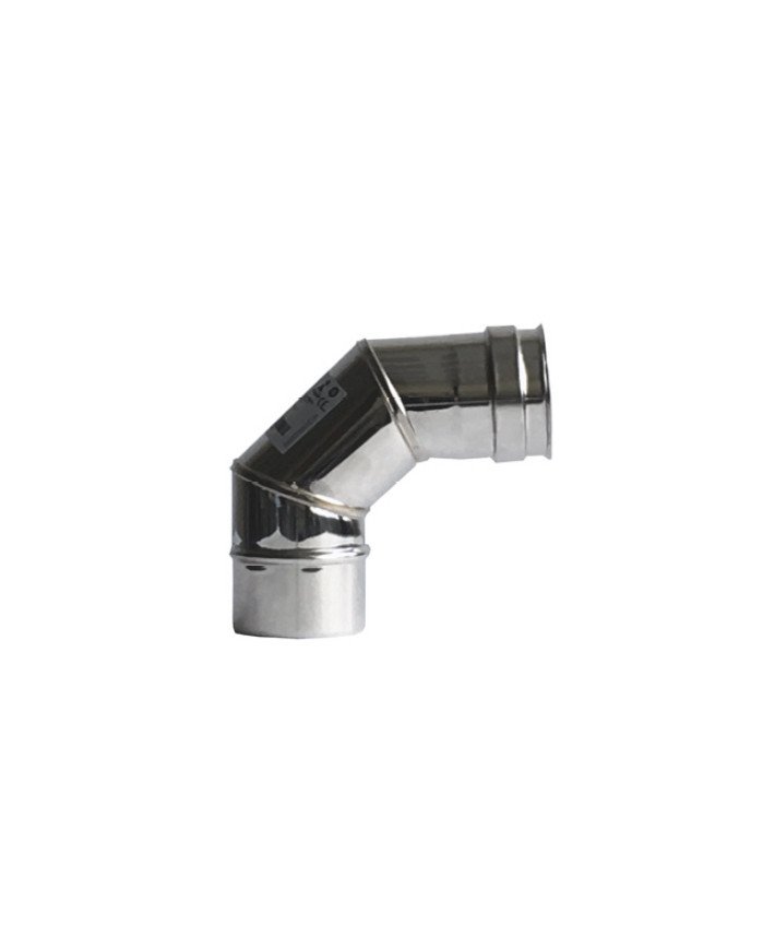 curva 90° inox 304 Monoparete
