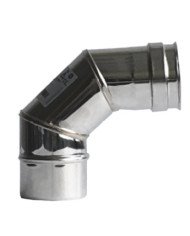 curva 90° inox 304 Monoparete