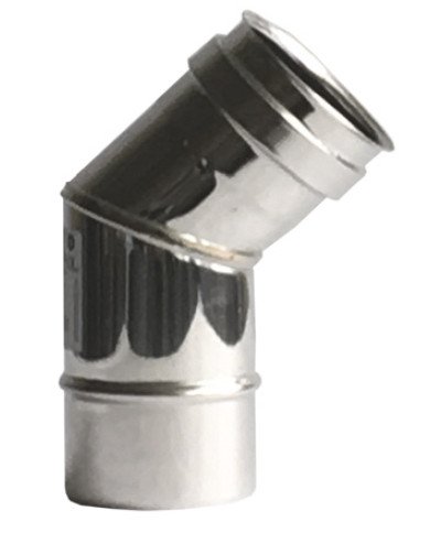 Curva 45° inox 316 Monoparete