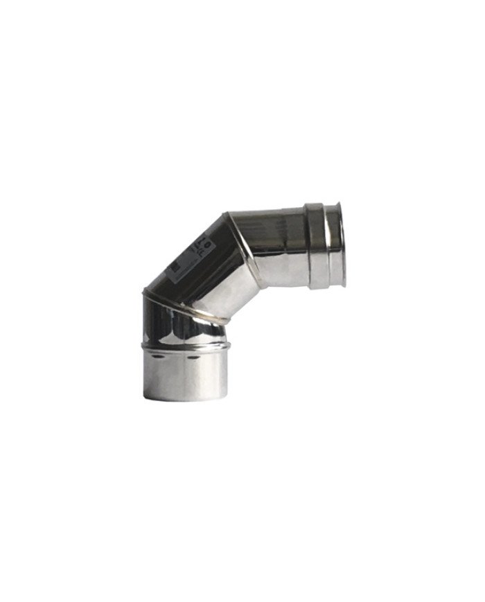 curva 90° inox 316 Monoparete