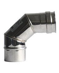 curva 90° inox 316 Monoparete