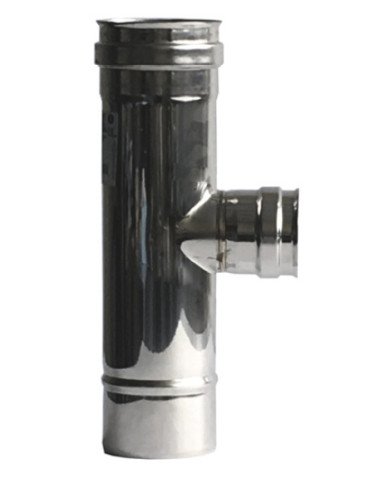 Tee ridotto 90° inox FFM ridotto F 316
