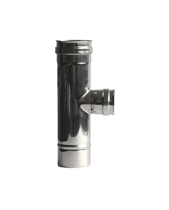 Tee ridotto 90° inox FFM ridotto F 316