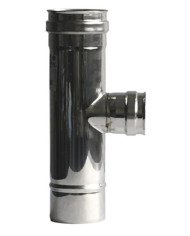 Tee ridotto 90° inox FFM ridotto F 316