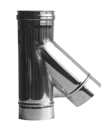 Braga 45° inox 316 Monoparete