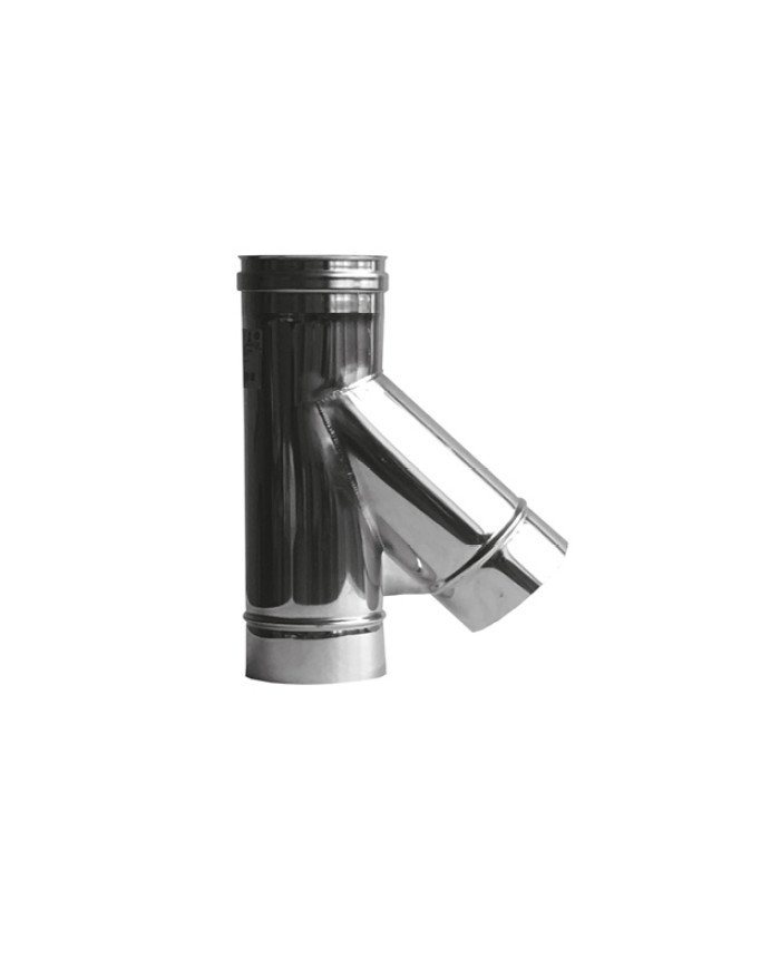 Braga 45° inox 316 Monoparete