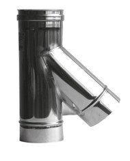 Braga 45° inox 316 Monoparete