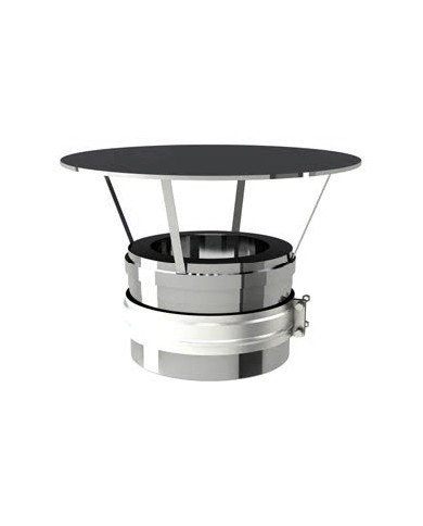 Cappello cinese inox 316 doppiaparete