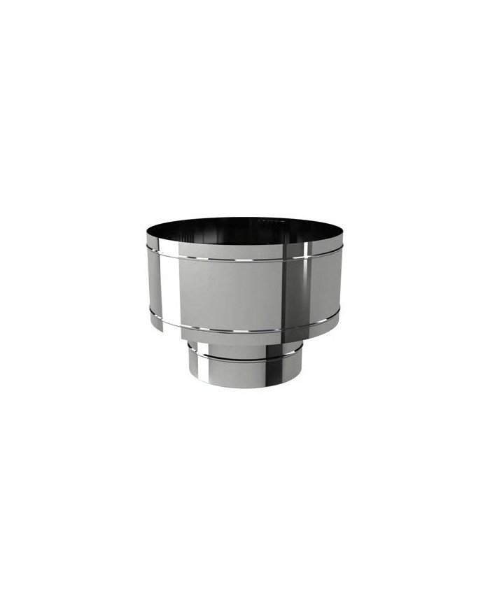 Cappello antivento inox 316 doppiaparete