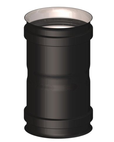 Manicotto FF alluminio nero inox 316