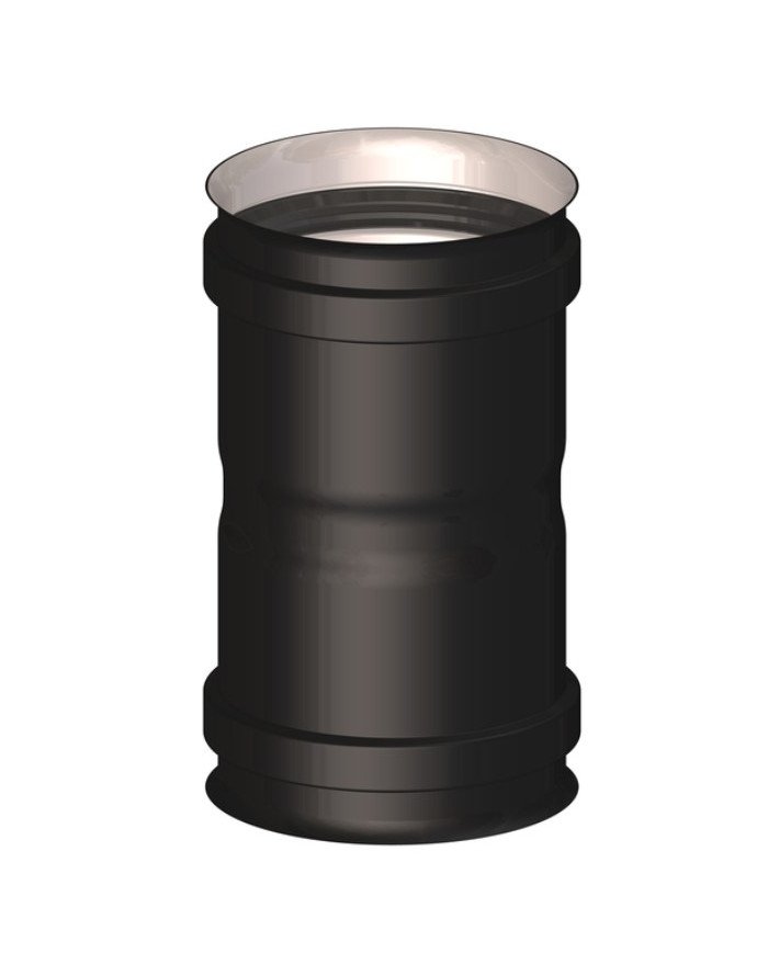 Manicotto FF alluminio nero inox 316