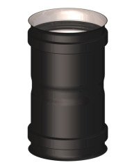 Manicotto FF alluminio nero inox 316