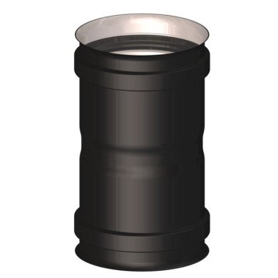 Manicotto FF alluminio nero inox 316
