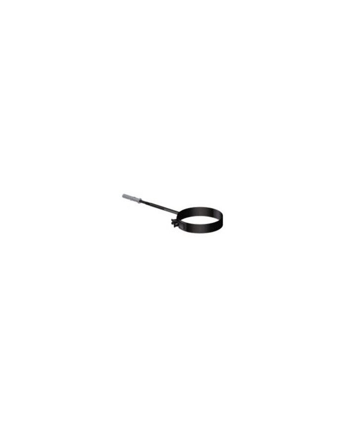 Fascetta Murale Elegance nera inox 316