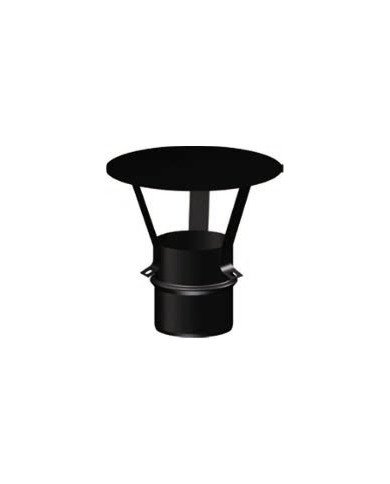 Cappello Antivento nero inox 316