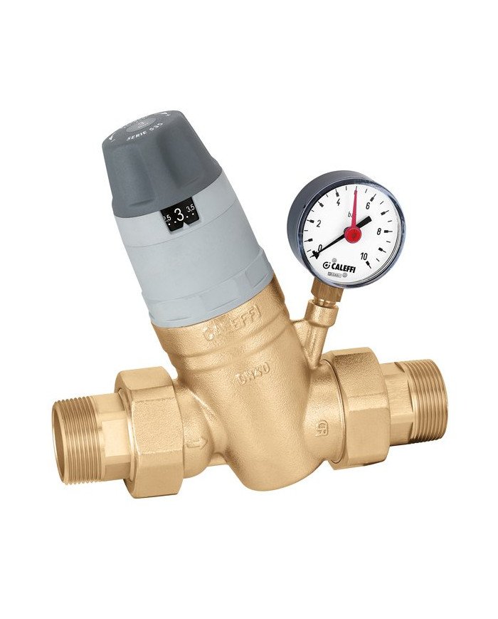 riduttore pressione con cartuccia monoblocco estraibile Caleffi