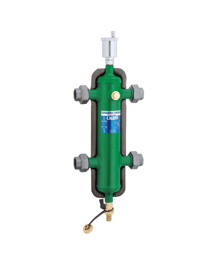 Separatore Idraulico con bocchettoni con coibendazione Caleffi