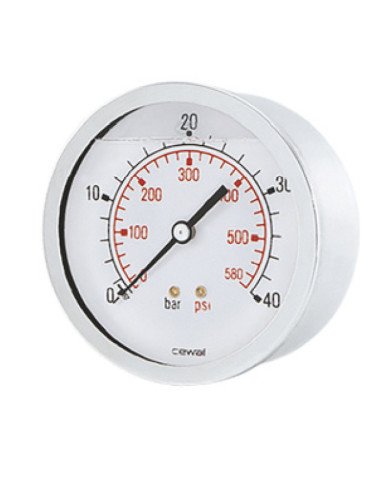 Manometro Attacco posteriore Bagno di Glicerina DN63