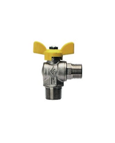 Rubinetto gas angolo 1/2