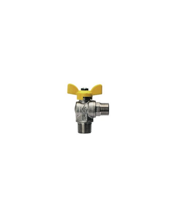 Rubinetto gas angolo 1/2