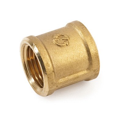 Manicotto FF ottone giallo