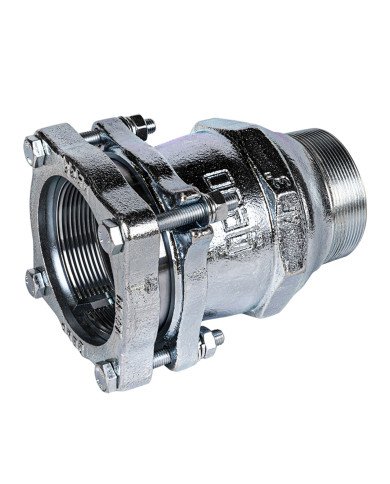 Raccordo M compressione ghisa