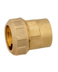 Raccordo Femmina Ottone tubo polietilene