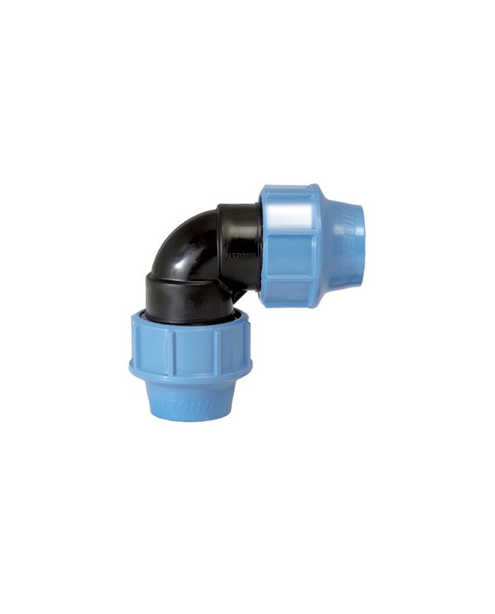 Gomito 90° PVC tubo polietilene