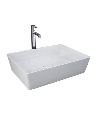 Lavabo appoggio rettangolare Feeling