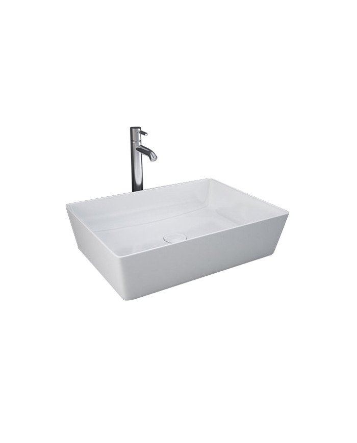 Lavabo appoggio rettangolare Feeling