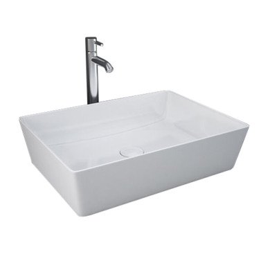 Lavabo appoggio rettangolare Feeling
