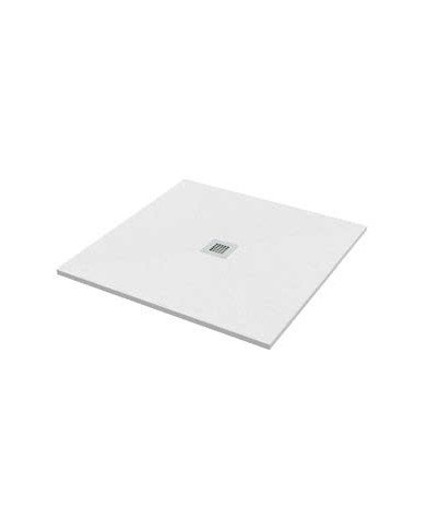 Piatto doccia Quadro Ercos in Marmoresina H3 foro d90