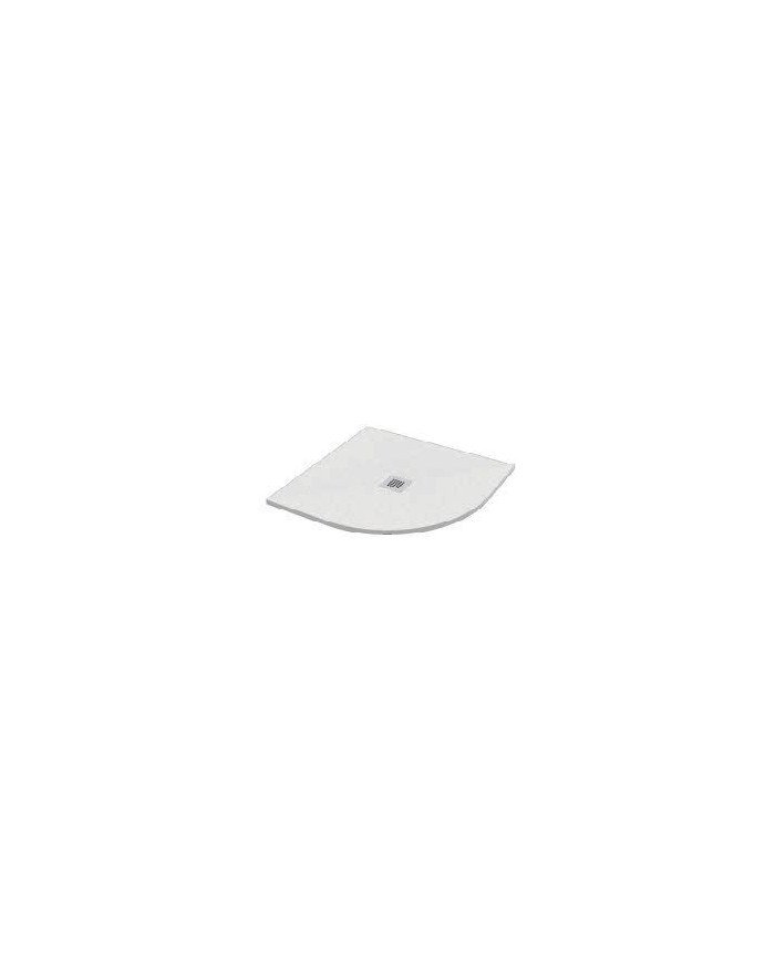Piatto doccia Semicircolare Ercos Marmoresina H3 foro d90