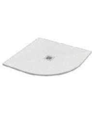 Piatto doccia Semicircolare Ercos Marmoresina H3 foro d90