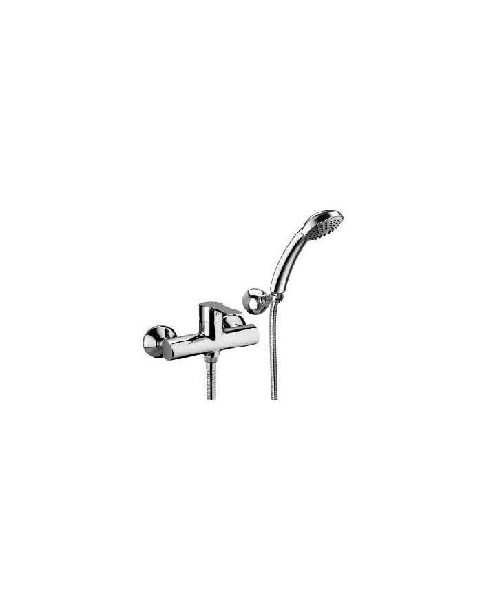 Miscelatore esterno doccia blu