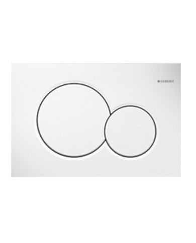 Placca Sigma 01 2 pulsanti