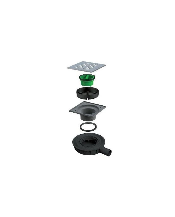Piletta pavimento Mini Drain diam.40