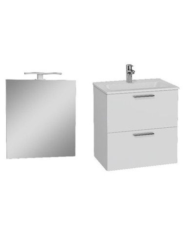 Mobile Mia sospeso con specchio e lampada