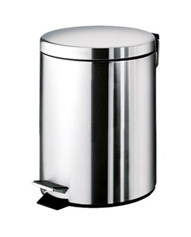 Porta rifiuti Argentato